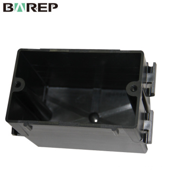 YGC-015 Wholesale black color standard square electric junction box